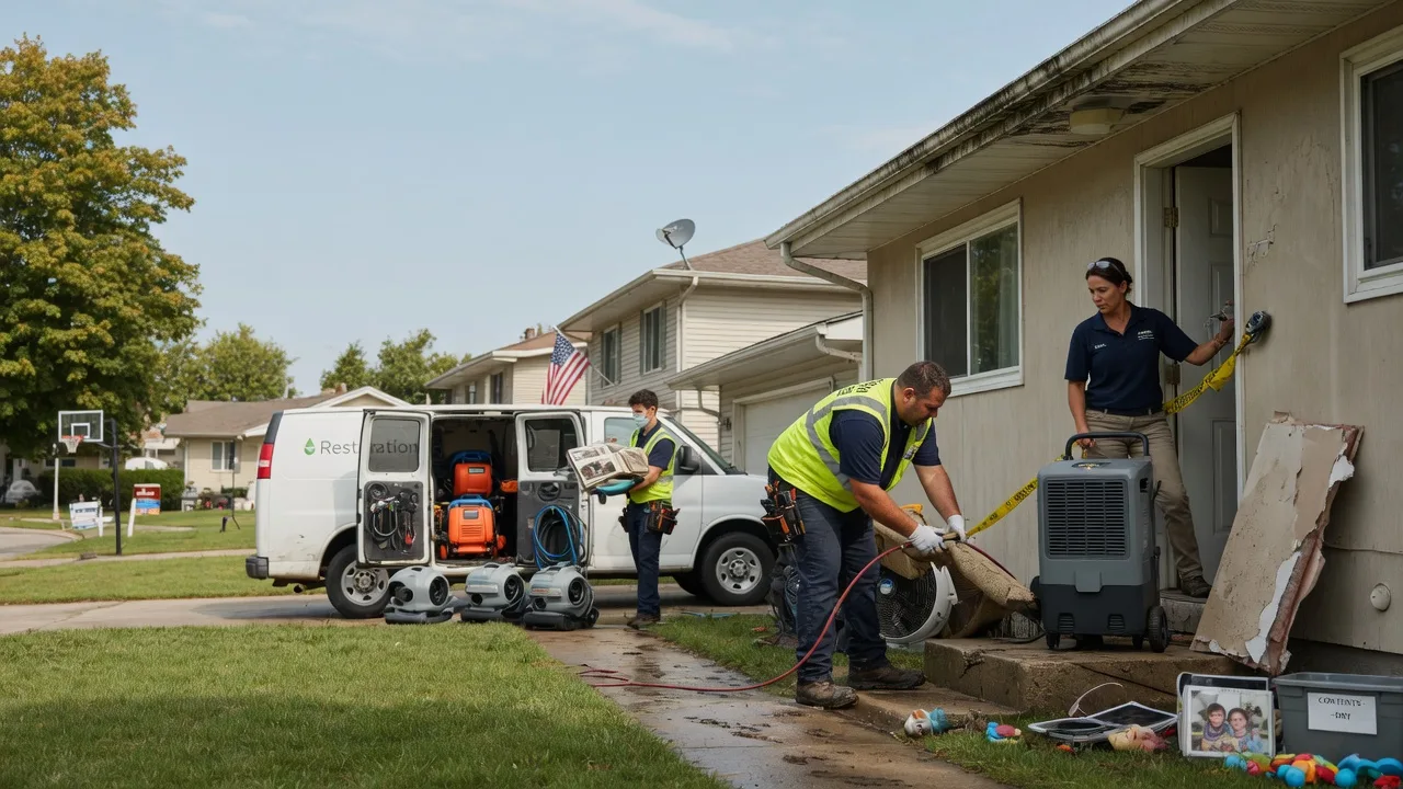 Water Damage Restoration in Montville, CT near me